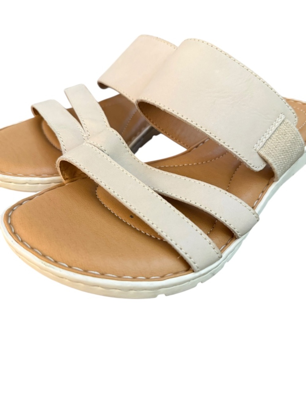 Born Blakely Slide Natural Sandals – Sz 8M - Picture 4 of 8